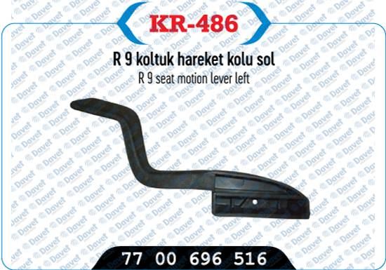 KAYA KR-486 Koltuk Haraket Kolu Sol R9